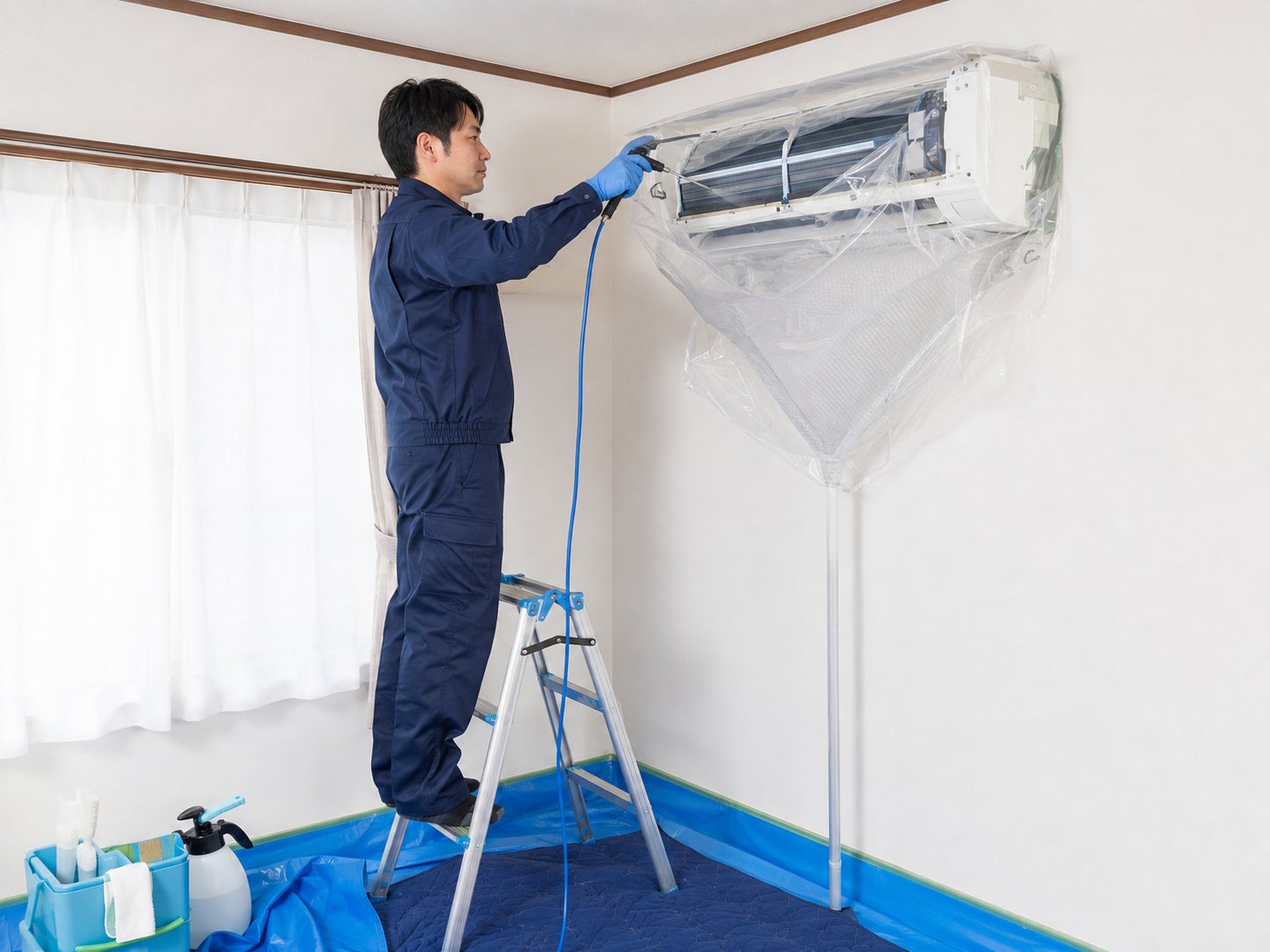 なんでも屋ひま人のエアコンクリーニングの写真
