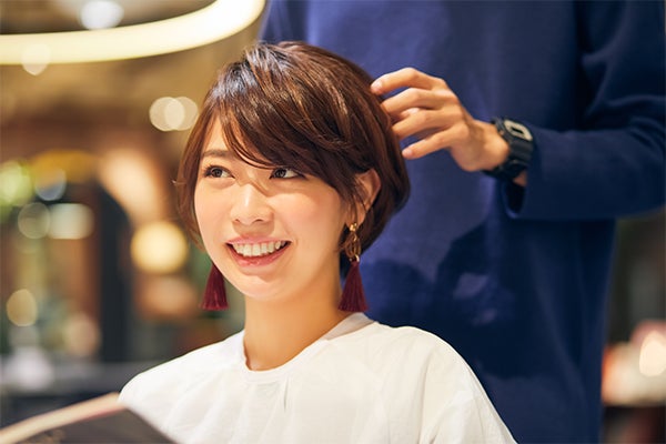 「トータルビューティーケア」ヘアサロンハースのカットのみの写真