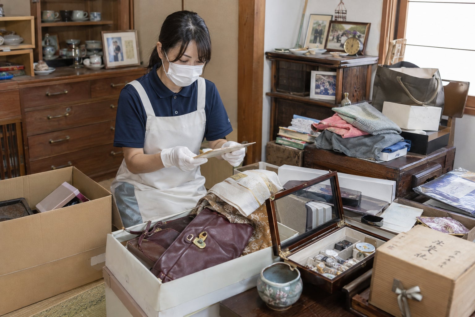 リユース相談本舗 BiVi新さっぽろ店の遺品整理・生前整理のご相談・買取の写真