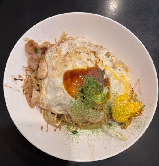 かみなりの焼きソバの写真