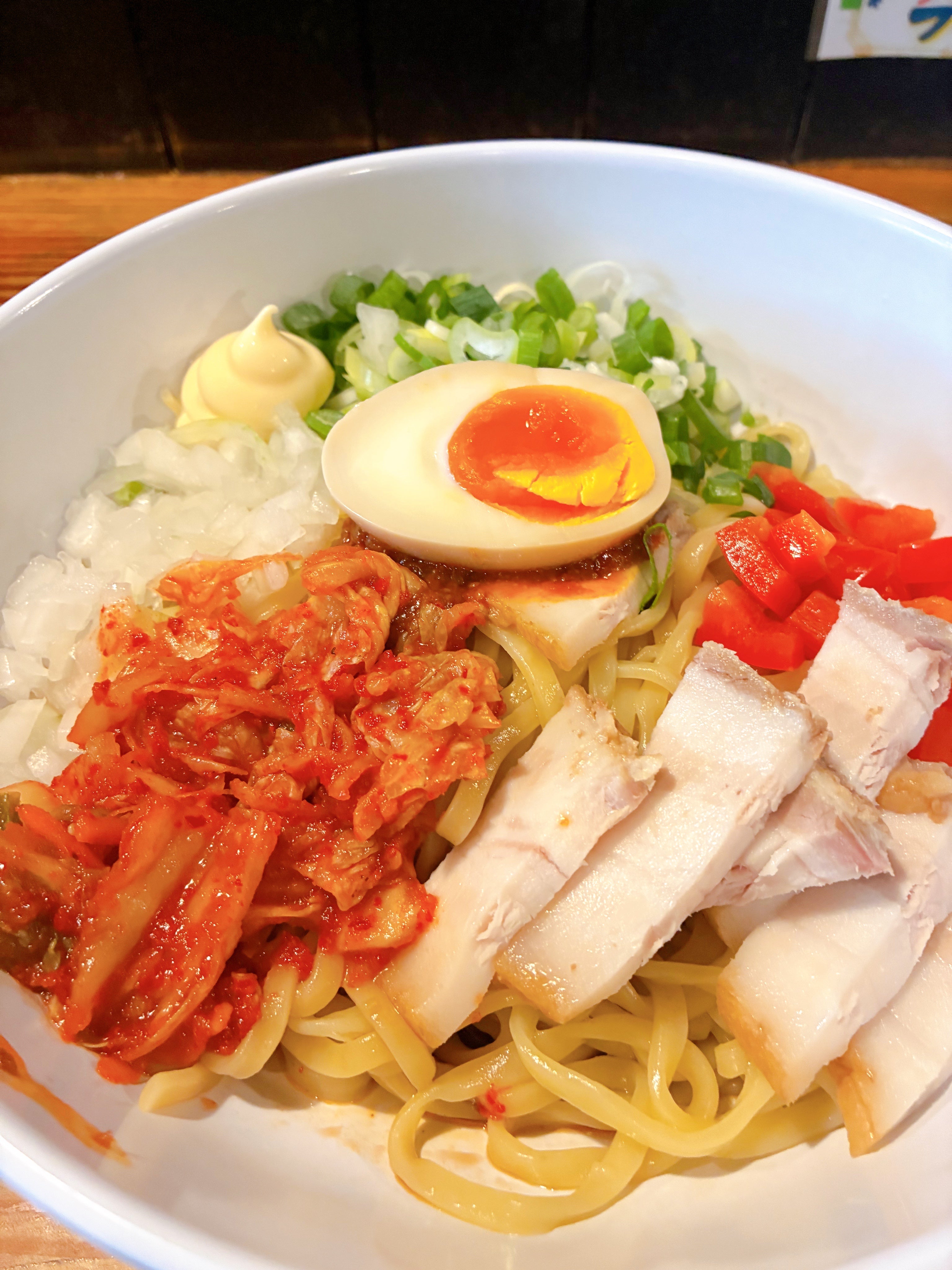 麵屋虎司の冷やしまぜそば　夏限定の写真
