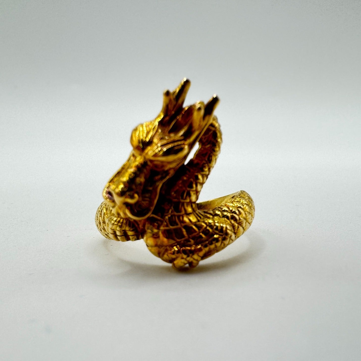 K18 龍デザインリングをお買取りしました💍の写真