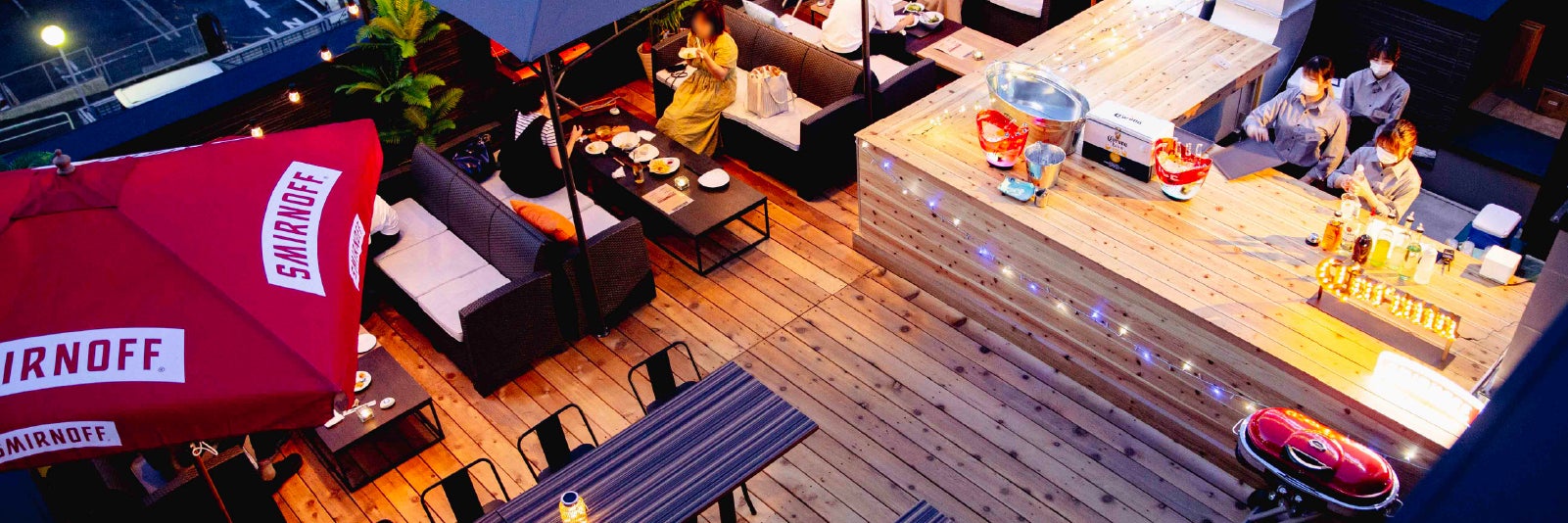 ビアガーデン＆BBQテラス ”URBAN” 金山駅店