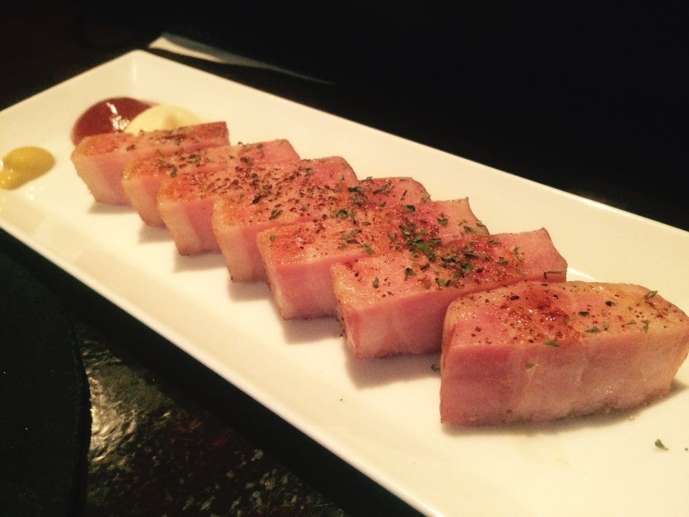 Izakaya Choriの厚切りベーコンの写真