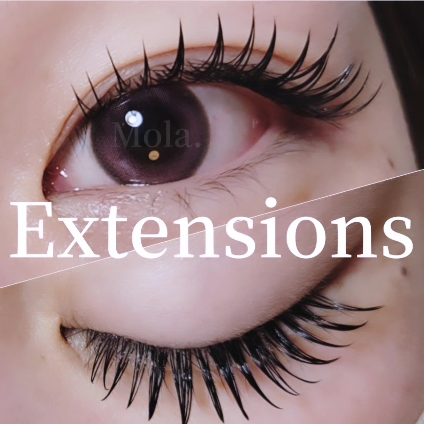 Mola. eye&beauty salonのフラットラッシュ付け放題の写真