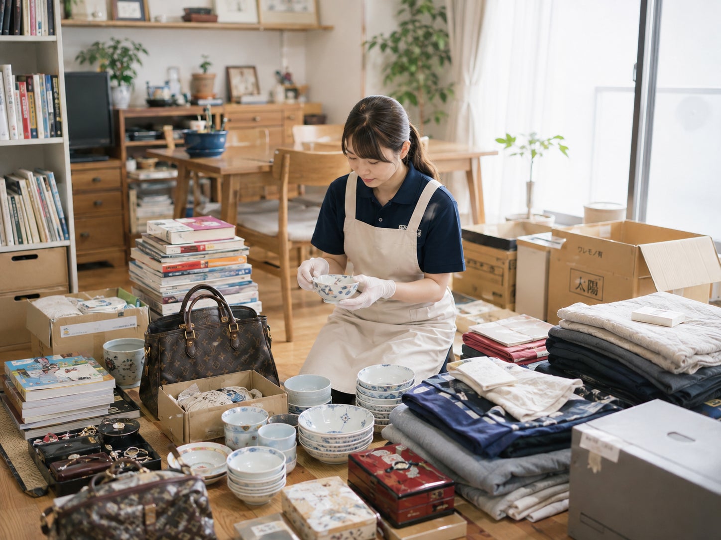 リユース相談本舗 豊橋向山店の家財整理のご相談・まとめて査定の写真