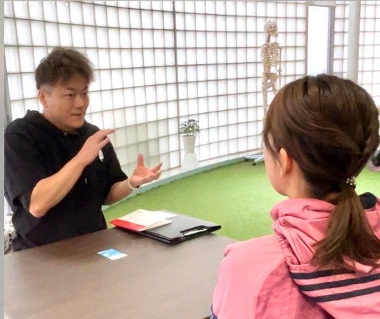 -personal gym-REVIVEの初回・臨床栄養医学による科学的分析サポートカウンセリングの写真