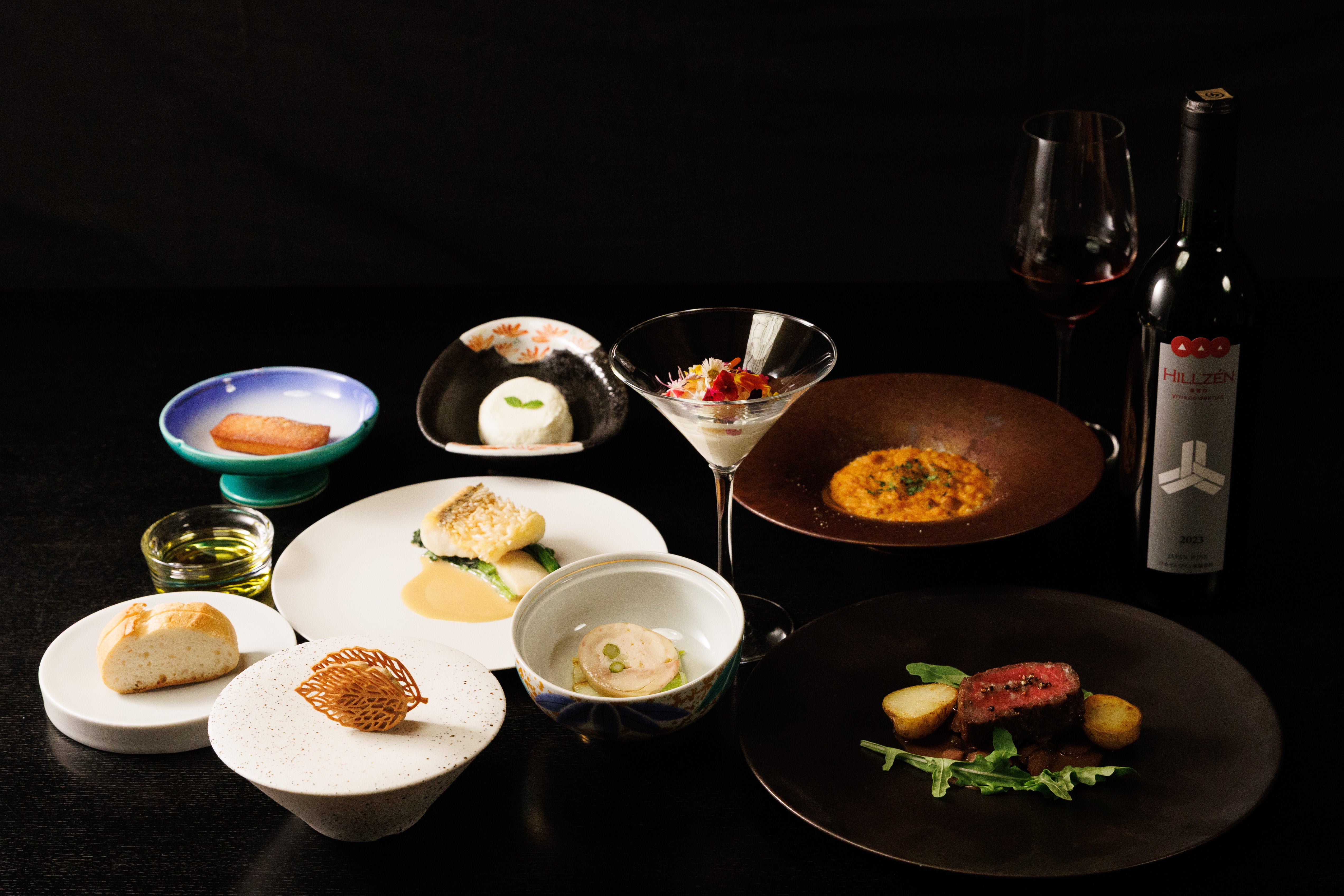 油屋のフレンチ付き宿泊プランの写真