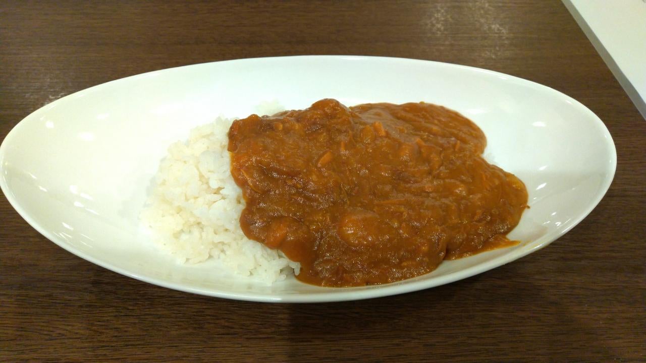 カレー処 津軽白鋼の白鋼カレー(サラダ・スープ付き)　の写真