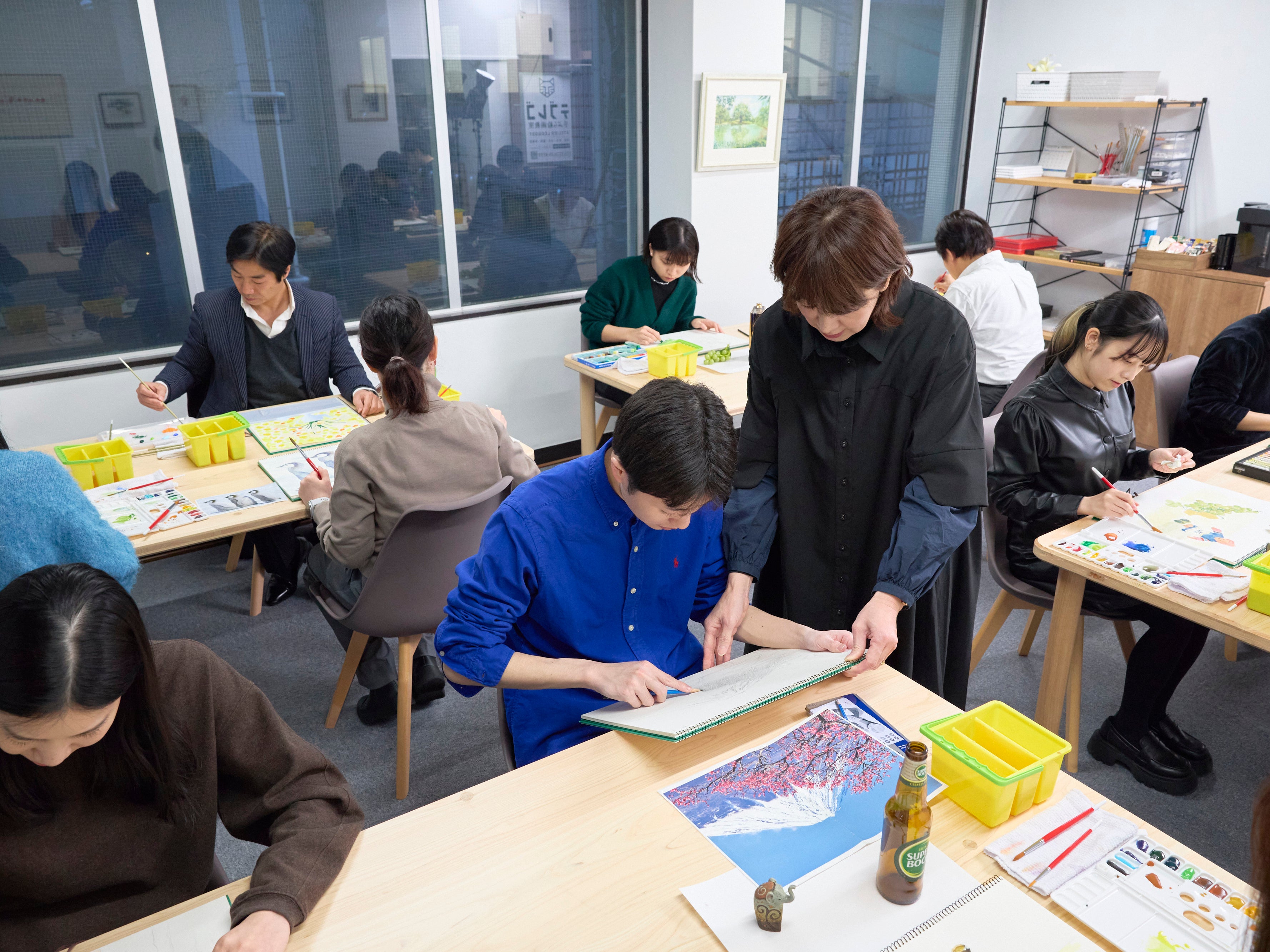 絵画教室テブレゴ新宿校