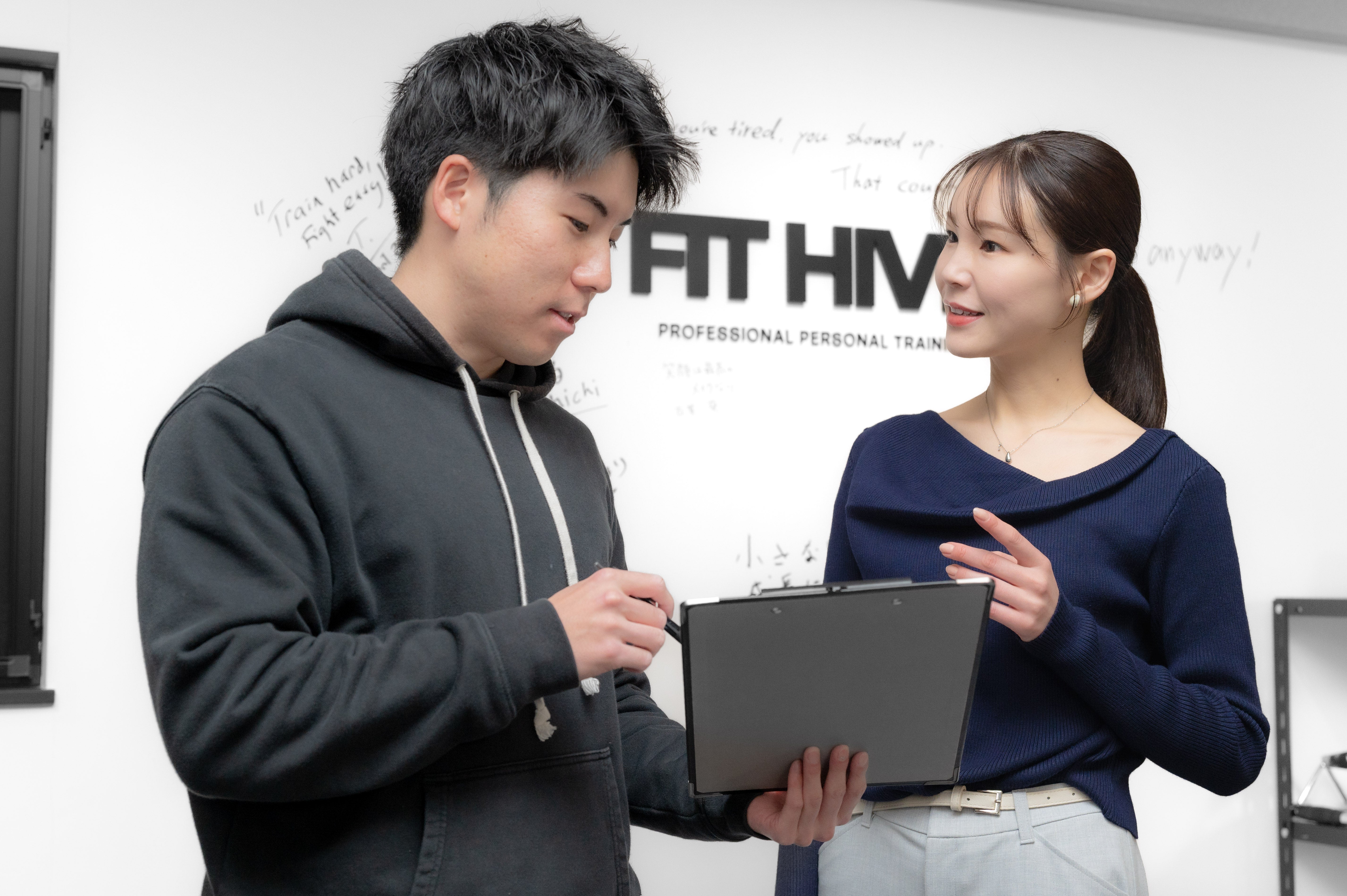 パーソナルトレーニングジム FIT HIVE（フィットハイブ）四天王寺夕陽丘店の無料カウンセリングの写真