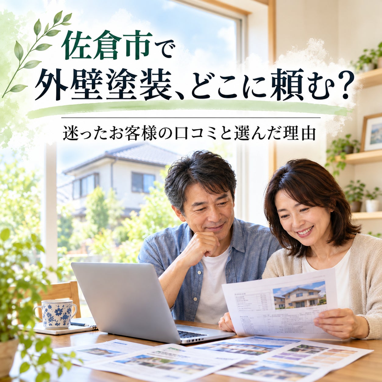 【どこに頼む？|迷ったお客様が選んだ決め手とは】の写真