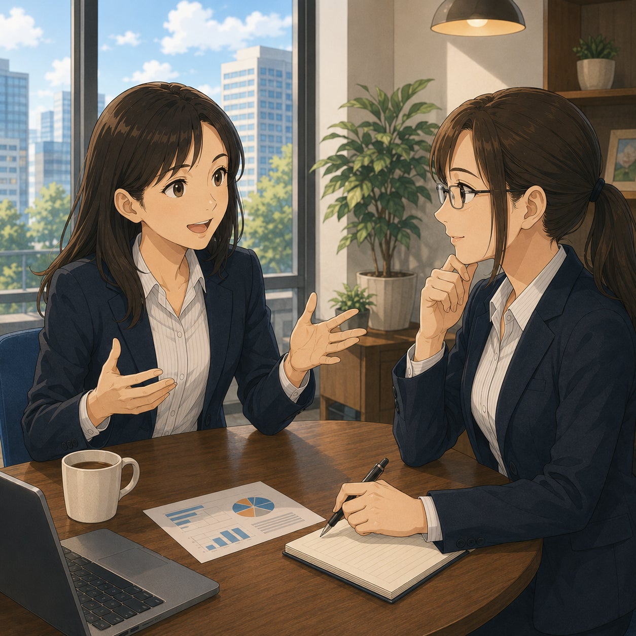 和歌市訪問型英語レッスンのビジネス英語マンツーマンレッスン（60分）の写真