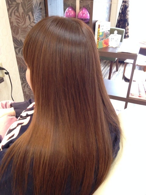 ａｆｆｅｔｔｏ　のINOA(ｲﾉｱ)オイルカラー＋カット＋極∑(ｷﾜﾐｼｸﾞﾏ)トリートメントの写真