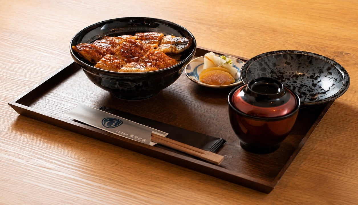 炭焼うなぎ茶屋 旅する象のうな丼【上】(吸物 香の物/付) -Grilled eel rice bowl- Jouの写真