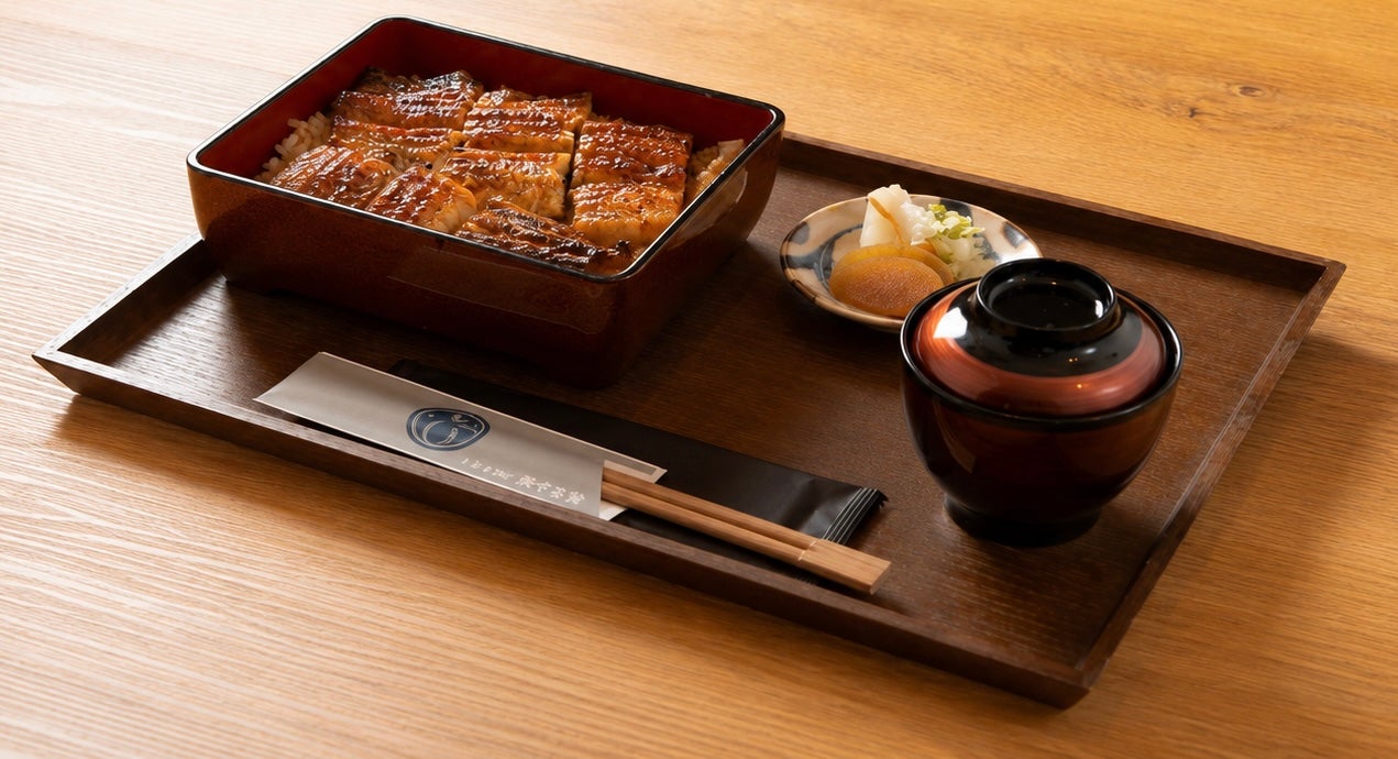 炭焼うなぎ茶屋 旅する象のうな重【上】(吸物 香の物/付)-Grilled eel rice box -Jouの写真