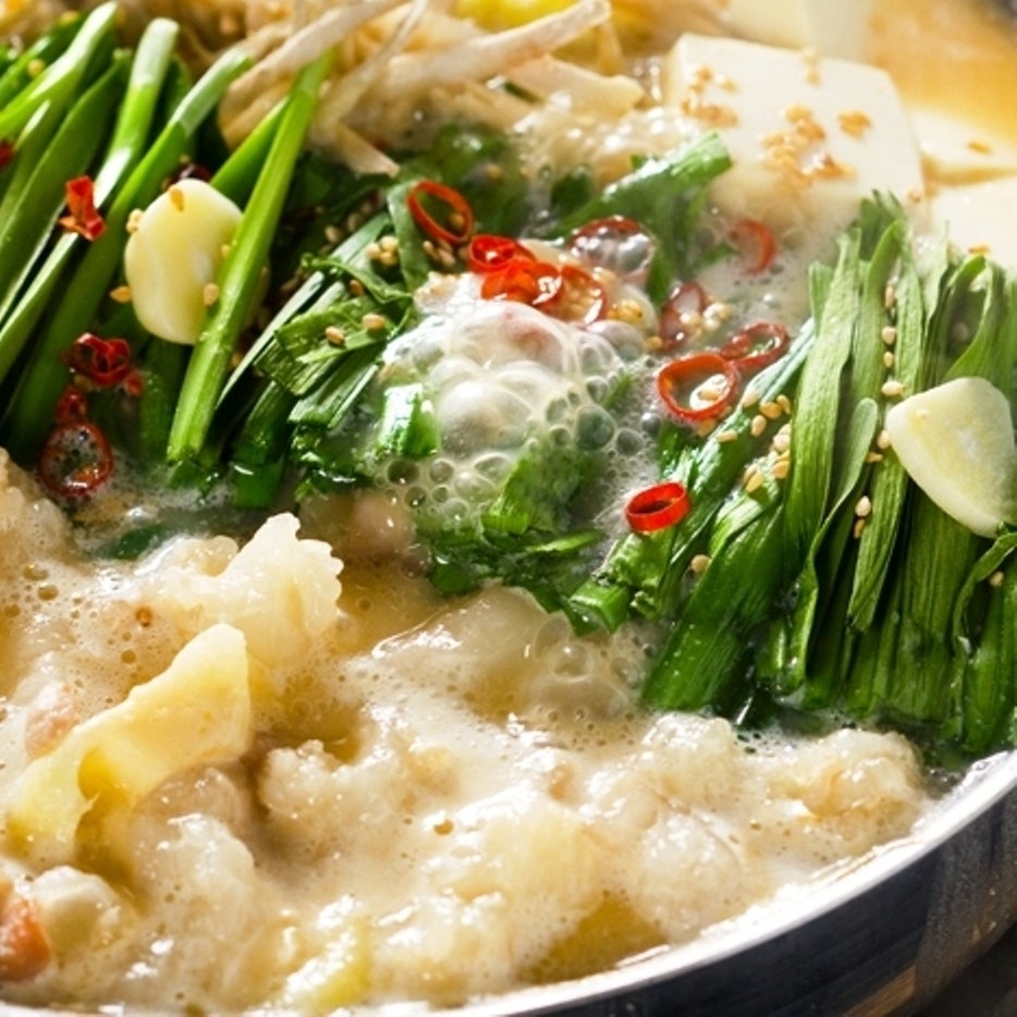 居酒屋　のびしろ食堂の【料理+飲み放題付きコース】和牛もつ鍋コース　全６品　4,500円の写真