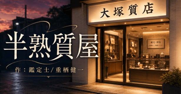 当社鑑定士・小説『半熟質屋』が「創作大賞2026」中間選考を通過の写真