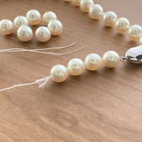 イーエックス上野の真珠ネックレスなどの糸交換の写真