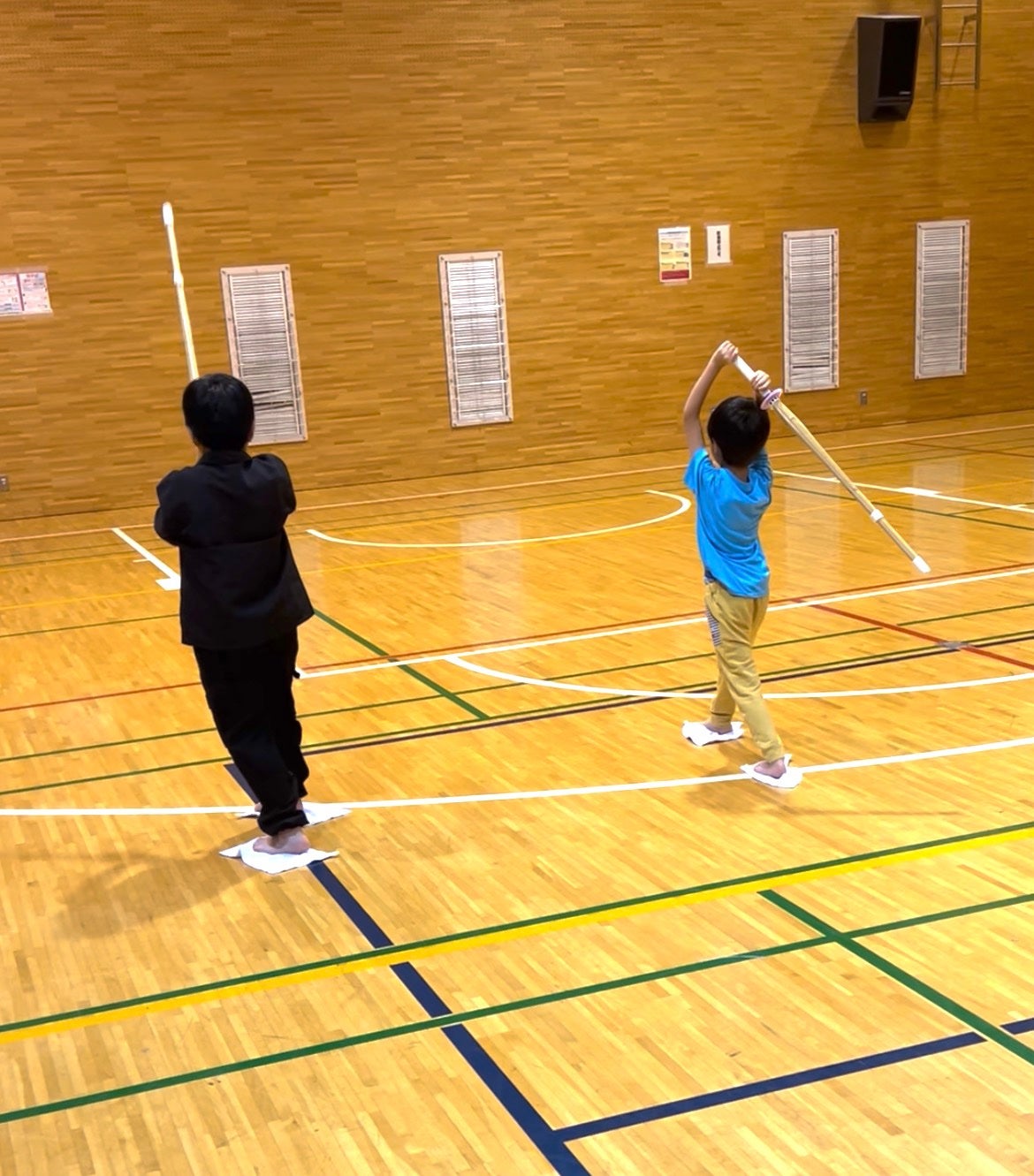 KAIRON武導スクールの初めての剣道（剣道あそび）コースの写真