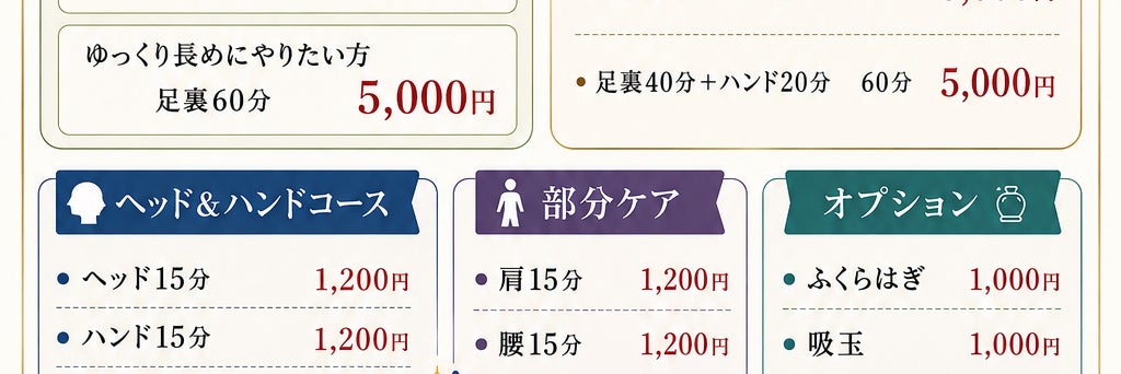 足ツボ　シエル　ラ　リュンヌ_2枚目