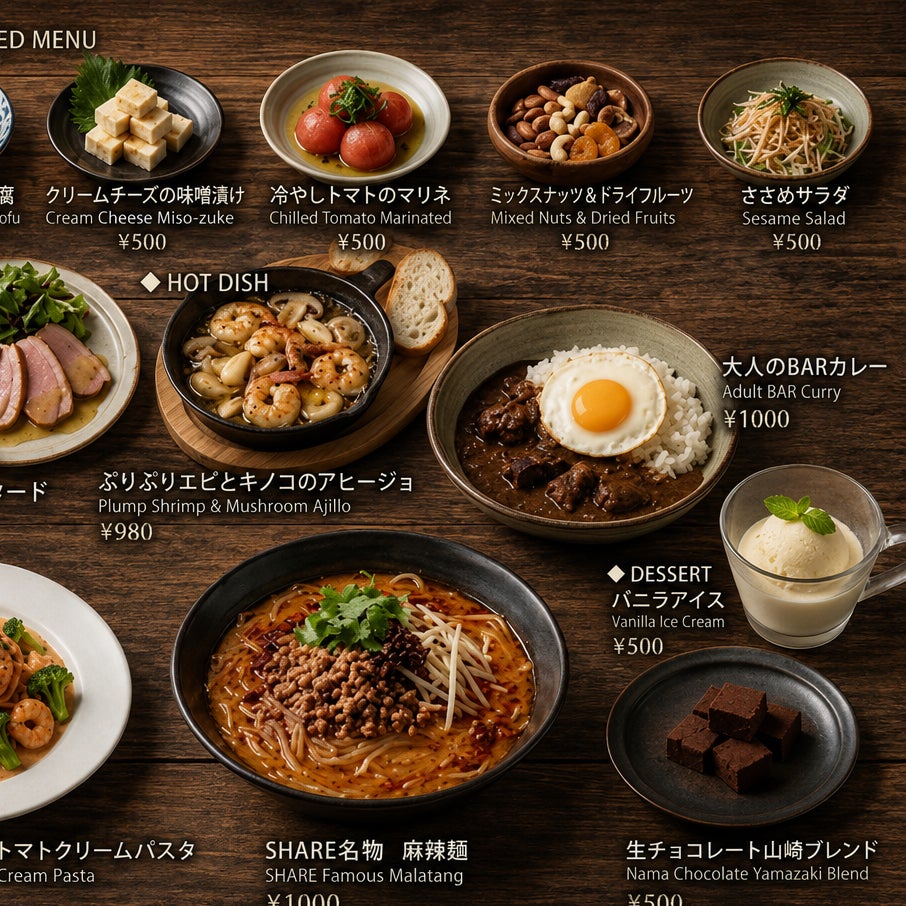 DiningBar SHARE LINK_3枚目