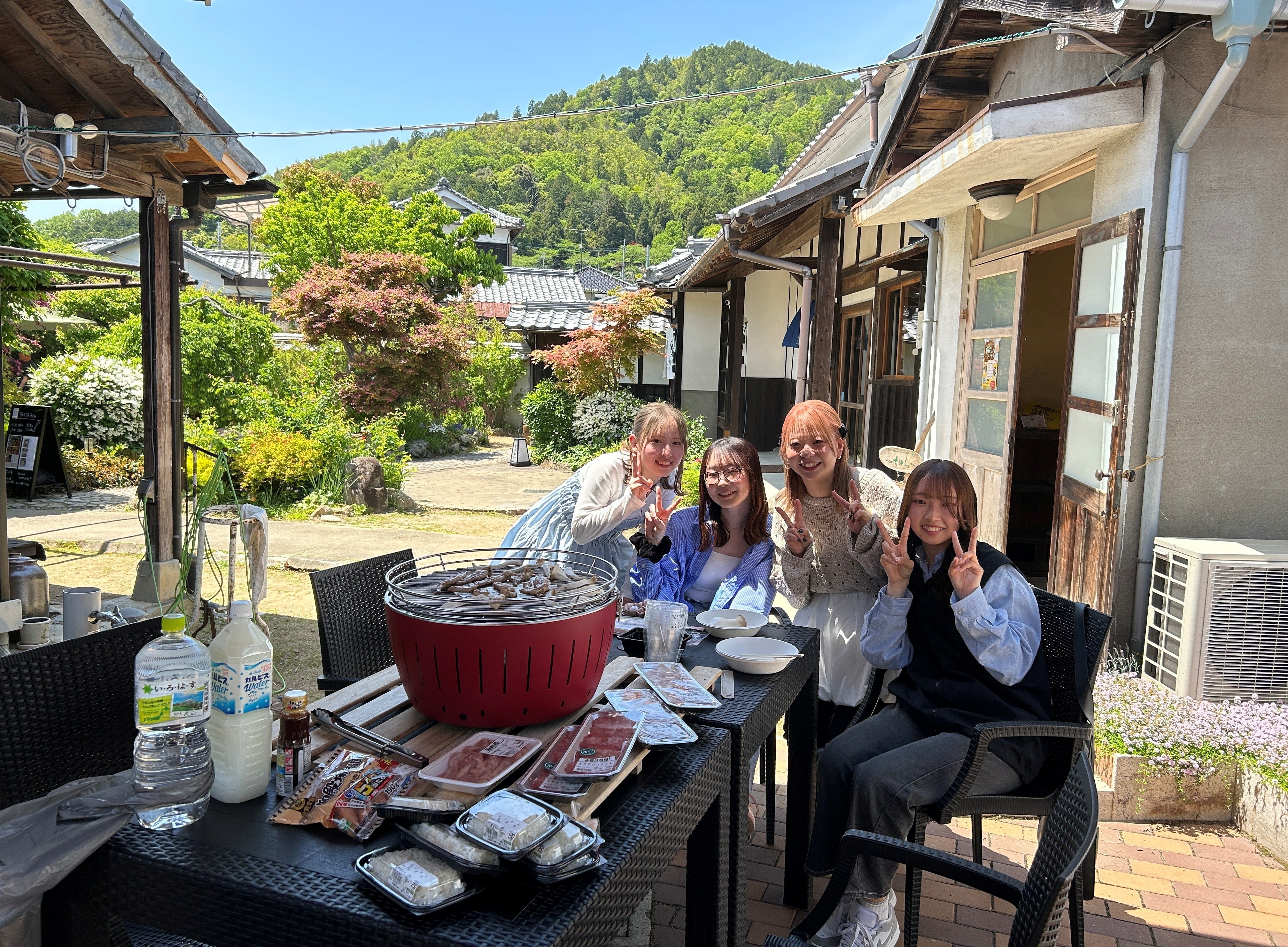 持ち込みBBQも可能☆の写真