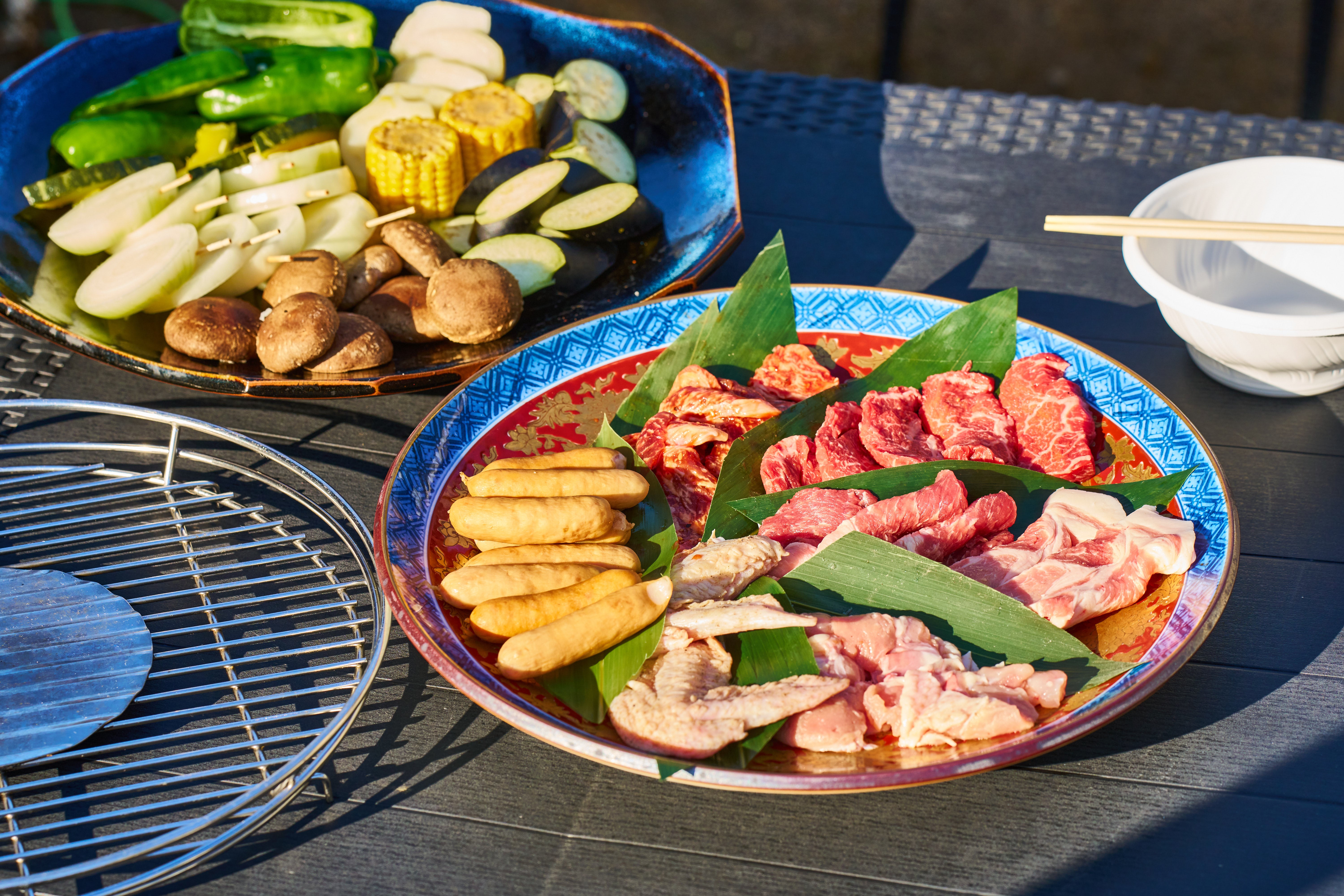 旧小國家　庭園BBQの紹介写真_2枚目