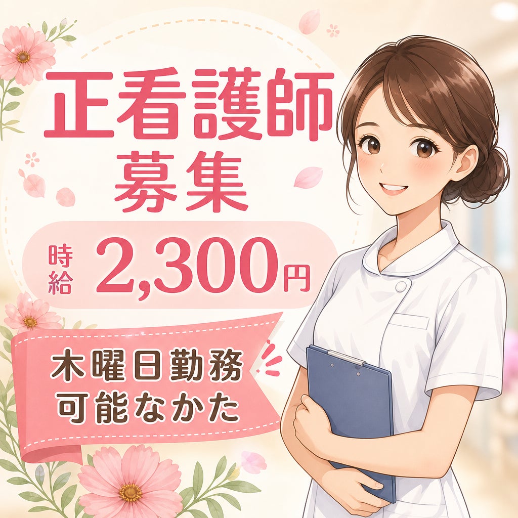 正看護師募集の写真