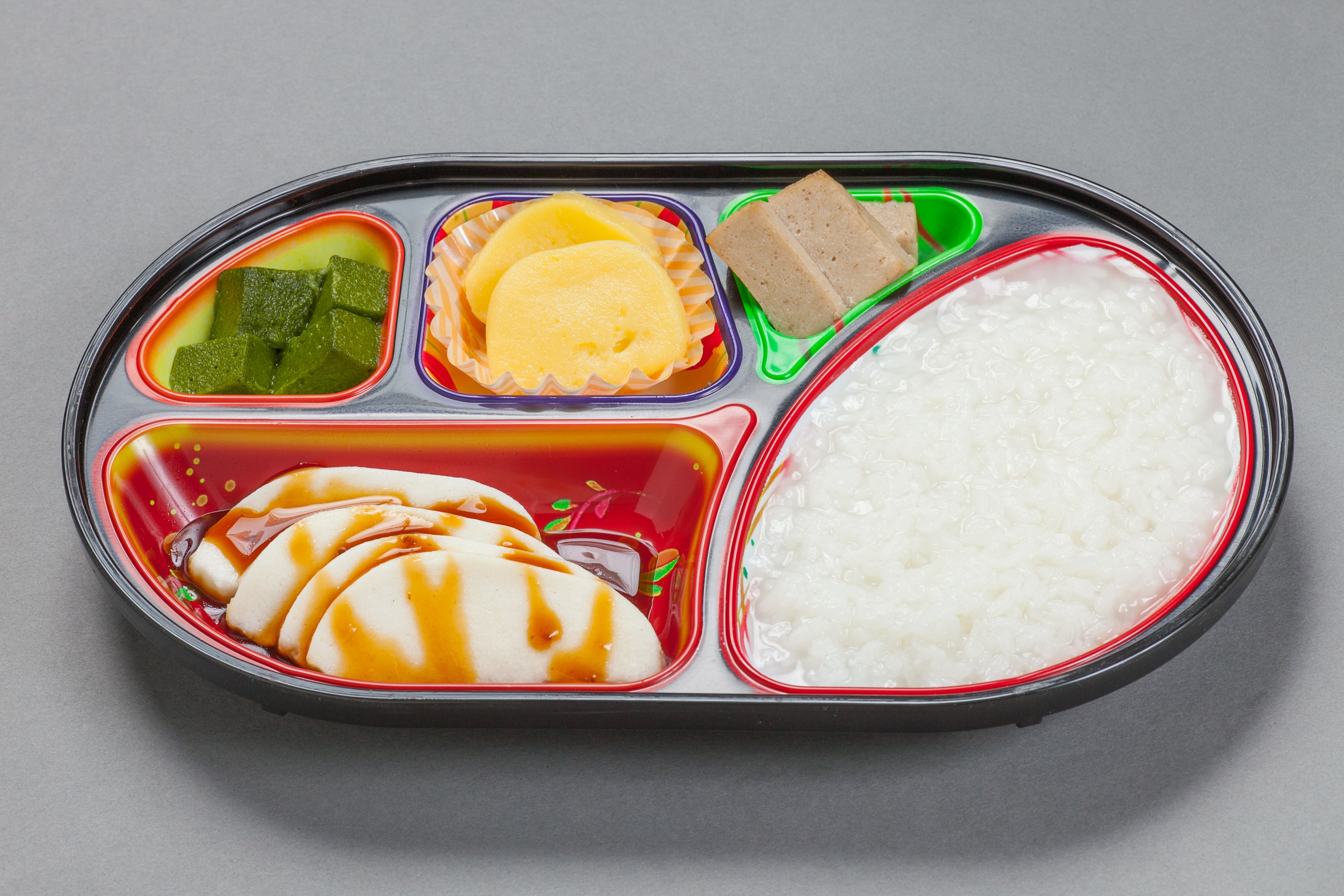まごころ弁当 松原中央店のムース食（おかゆセット）の写真