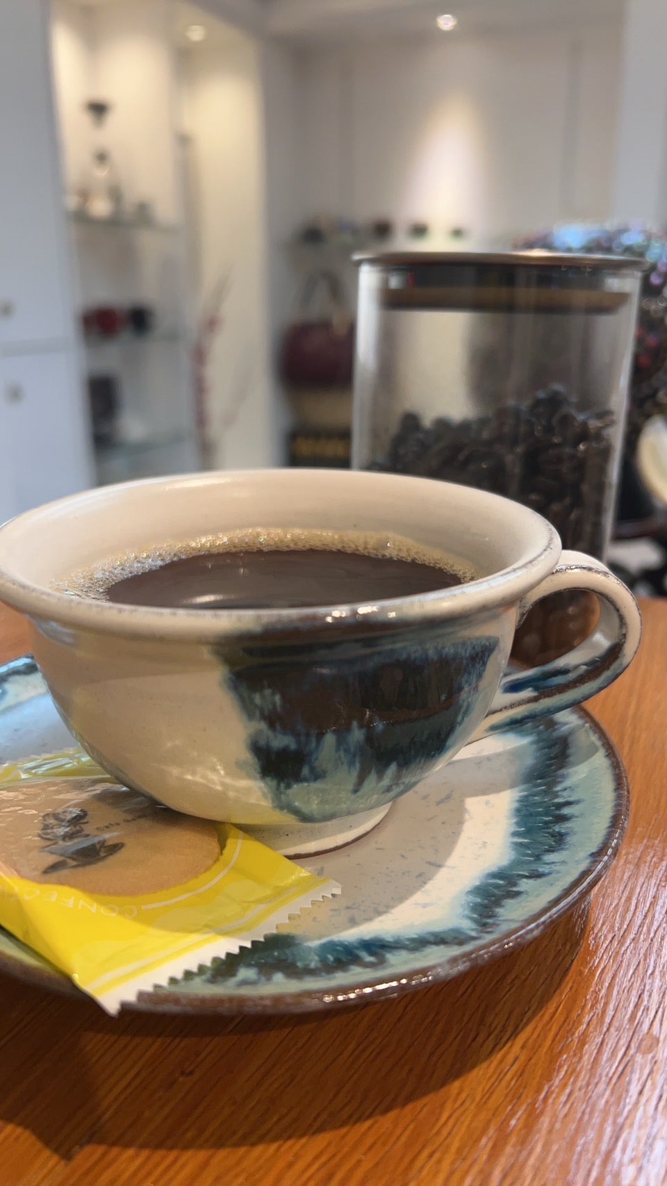 cafe gallery銀色のマンデリンの写真