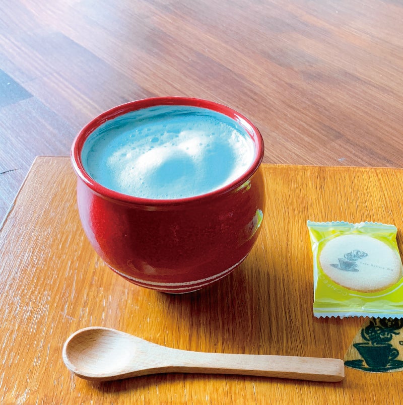 cafe gallery銀色のカフェラテ（HOT）の写真
