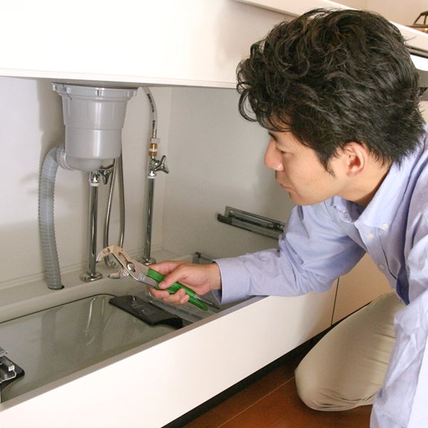 水の生活救急車 座間市＜出張・訪問専門＞のキッチン（台所）のつまりを解消してほしいの写真