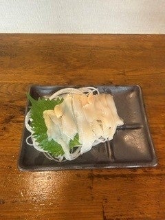 韃靼蕎麦 吉川のつぶ貝のお刺身の写真