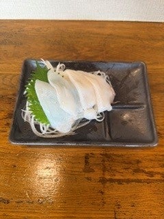 韃靼蕎麦 吉川の三陸産生タコのお刺身の写真