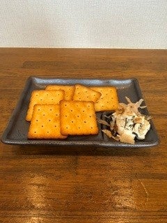 韃靼蕎麦 吉川の塩昆布とクリームチーズのカナッペの写真