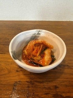 韃靼蕎麦 吉川の自家製キムチの写真