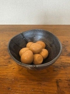 韃靼蕎麦 吉川の鶉の煮卵の写真