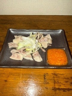 韃靼蕎麦 吉川のコブクロ刺しの写真