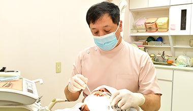 医療法人倖和会さくら歯科のむし歯治療の写真