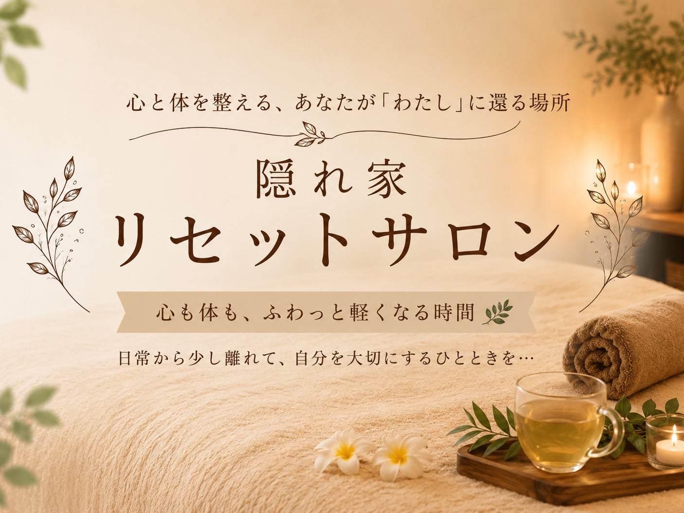 隠れ家リセットサロン_3枚目