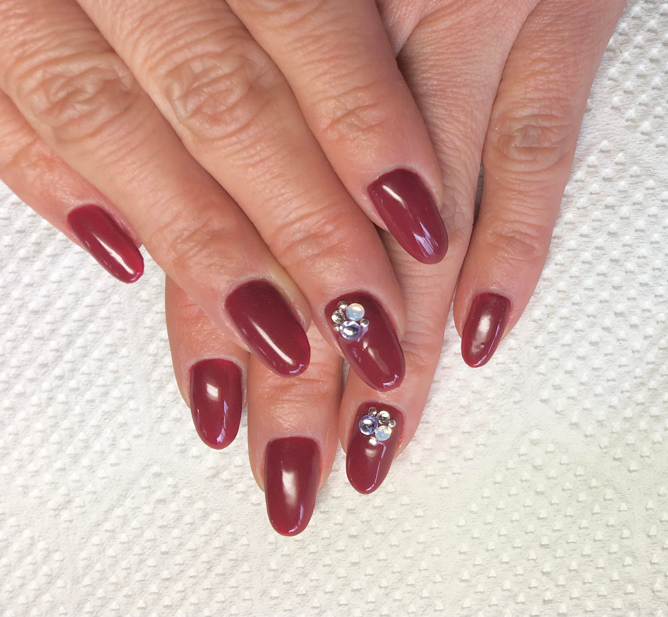 moana nail salon & schoolのハンドジェル　1カラー(ケア込)の写真