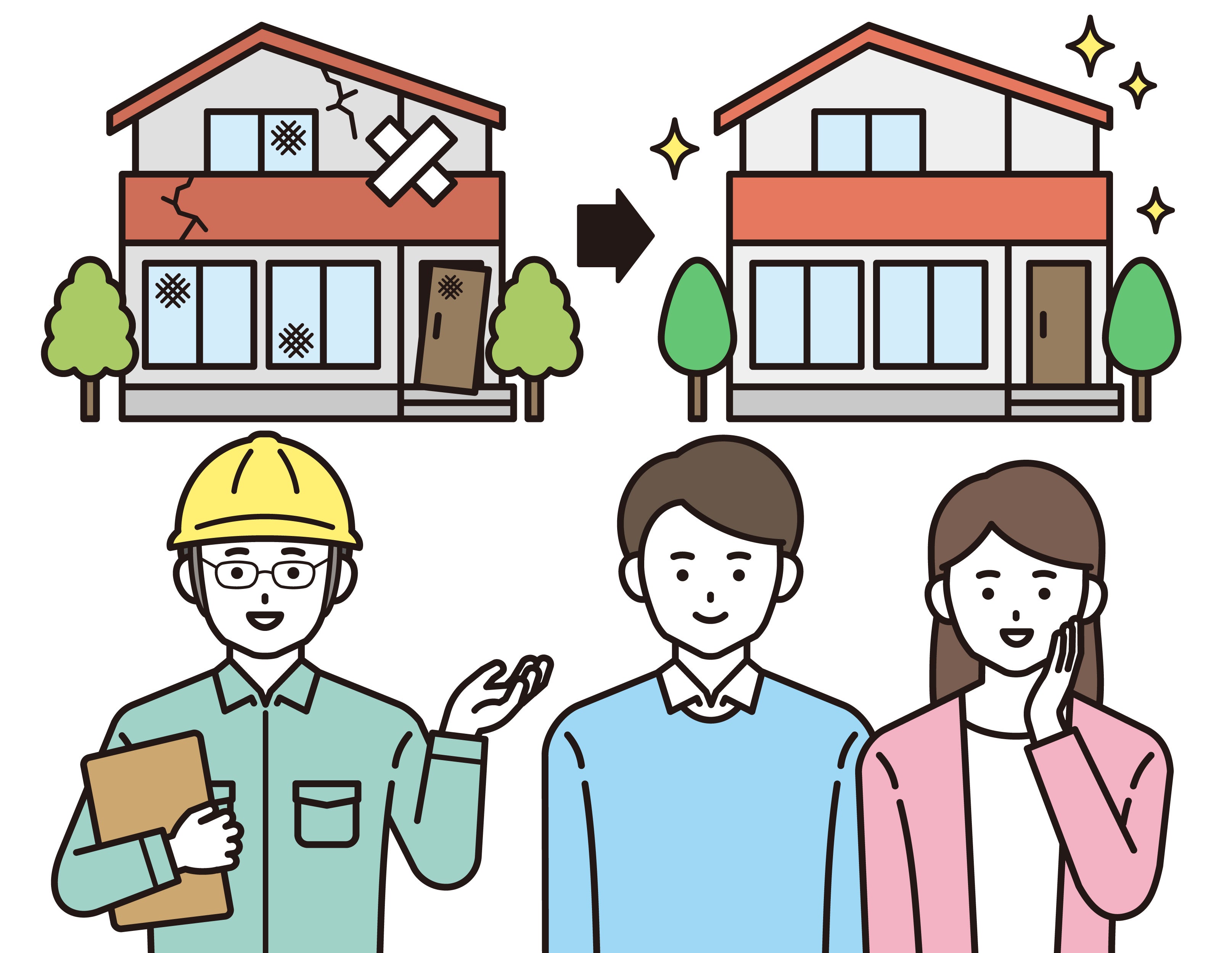 株式会社住まいのユウケンの増改築・屋根・外壁・水廻り・戸建/マンションリフォーム全般の写真