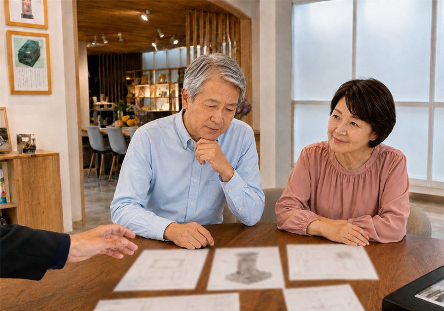 株式会社はぎの家石材店の都立八柱霊園・応募者向け相談会の写真