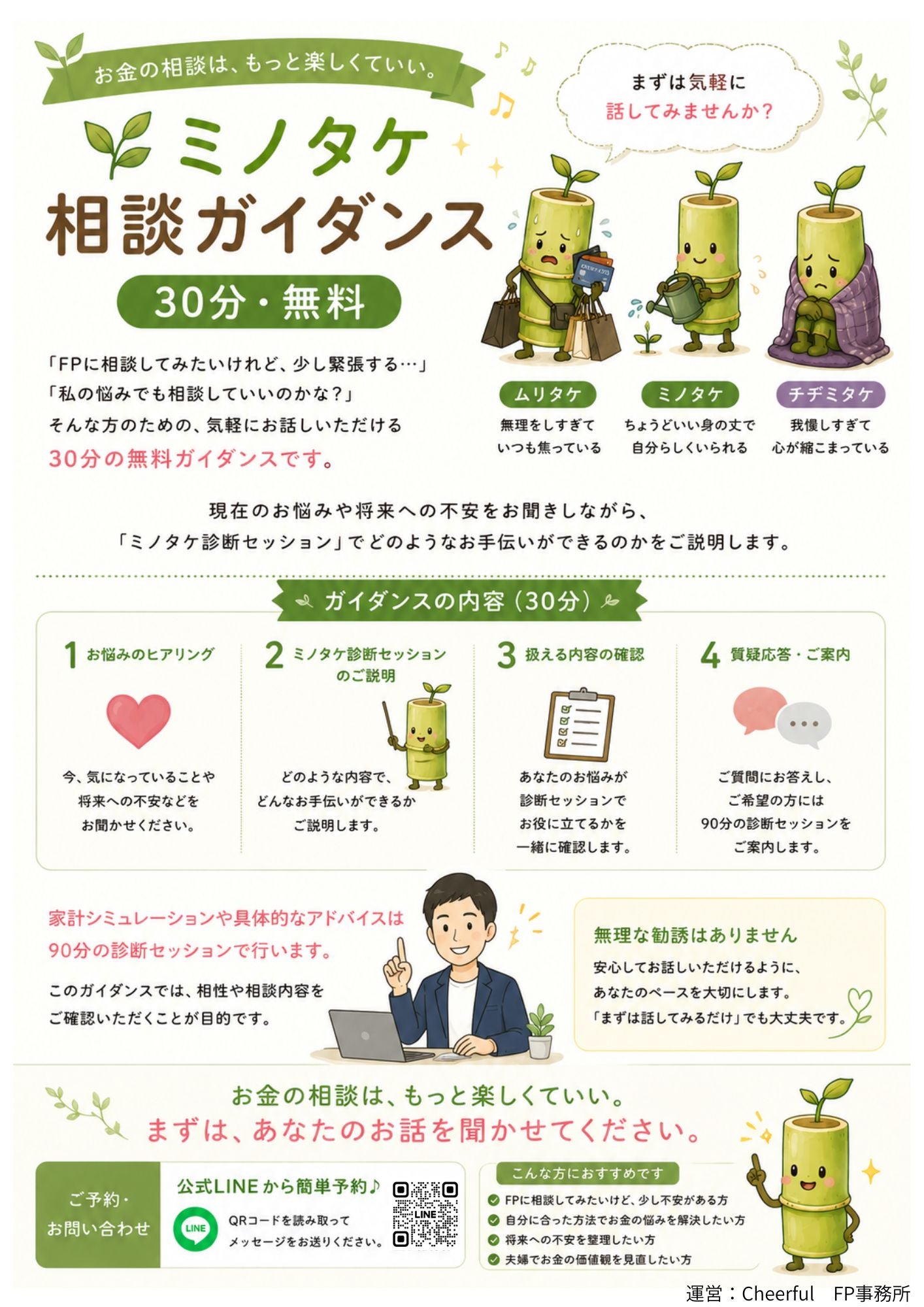 Cheerful FP 事務所のミノタケ相談ガイダンスの写真