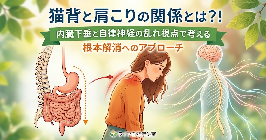 【揉んでも戻る肩こり】それ、スマホやデスクワークによる「巻き肩・ストレートネック」かも？の写真