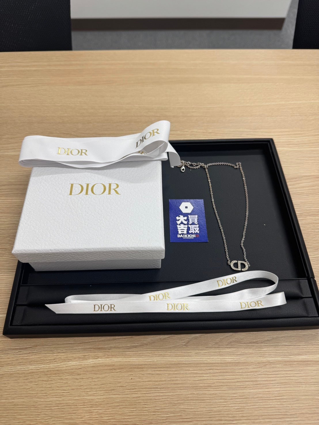 【Christian Dior CDロゴ ネックレスをお買取りしました✨】の写真