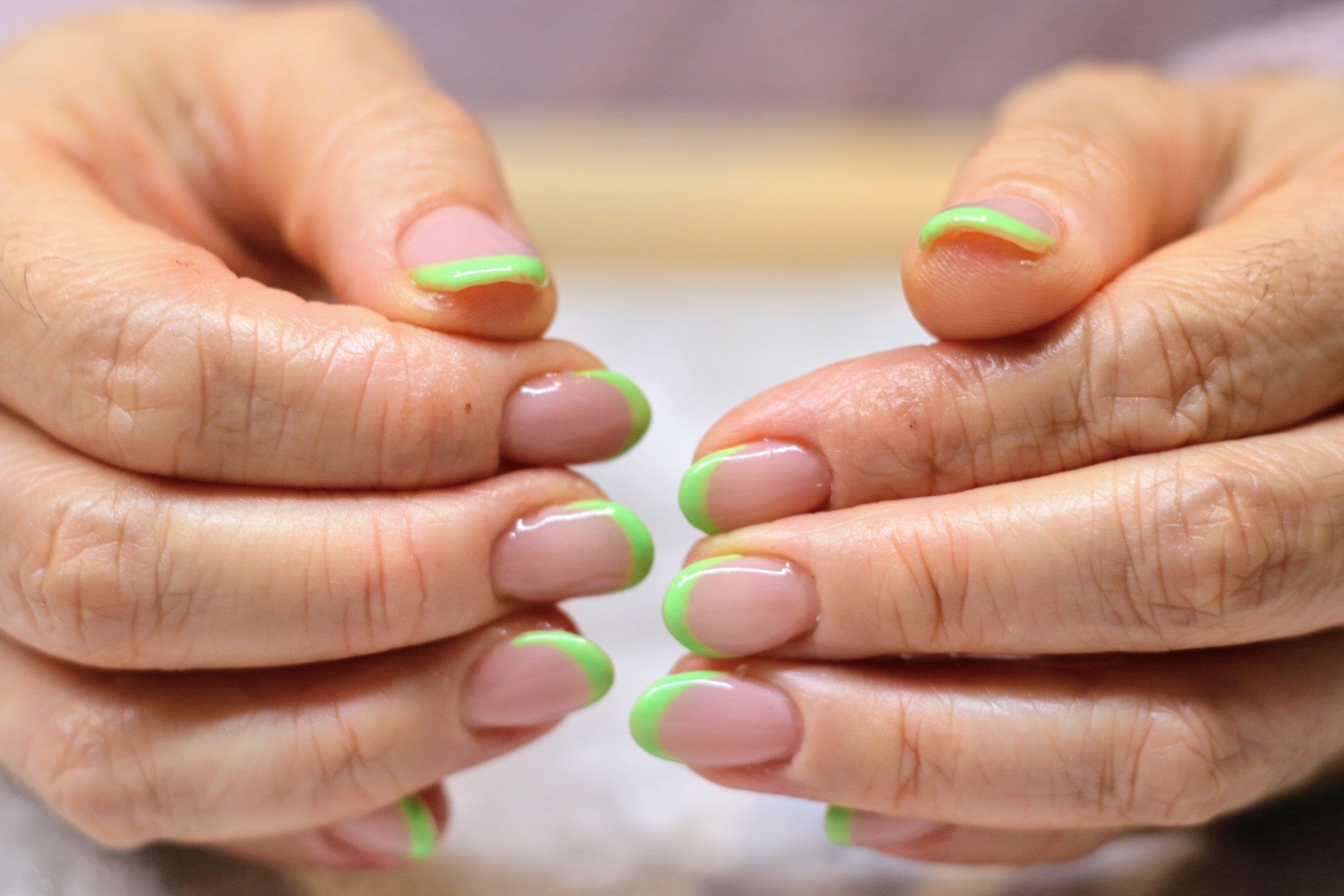 nail HIBIのフレンチネイルの写真