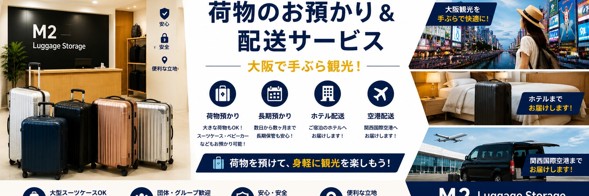 Luggage Storage M2 心斎橋店