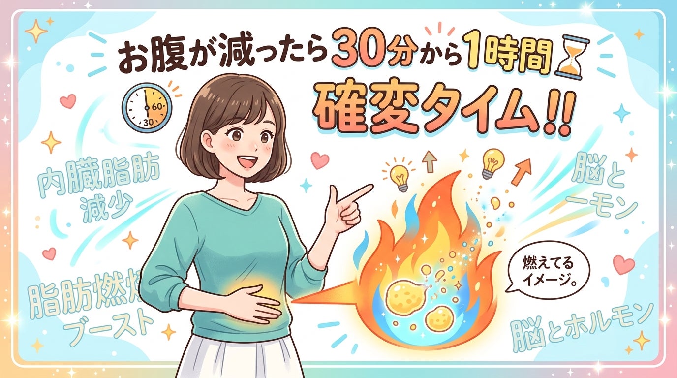 【知立市 整体】空腹感とお腹周りの血流の関係｜身体の巡りを整えるセルフケア①の写真